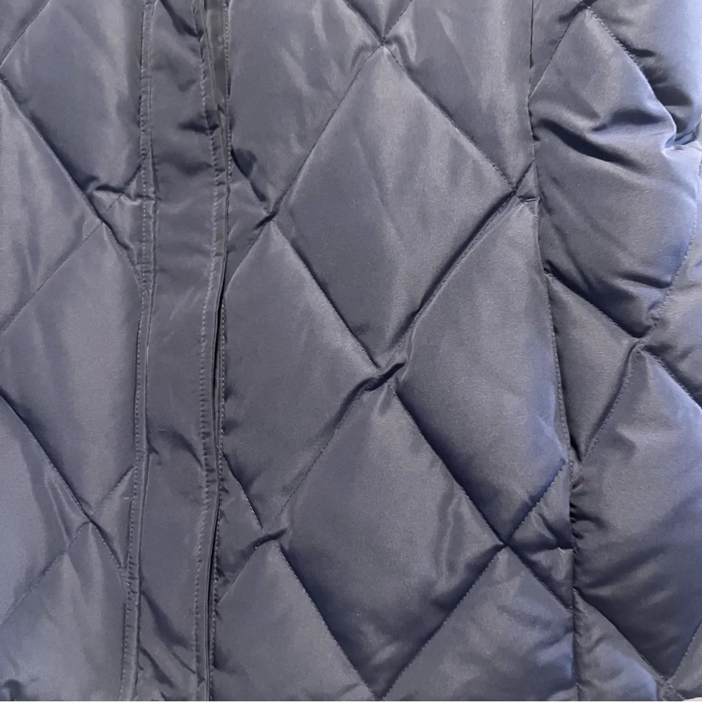 Brooks Brothers 346 Quilted Down Vest Navy Puffer Vest Classic Prep Outerwear - Picture 5 of 11